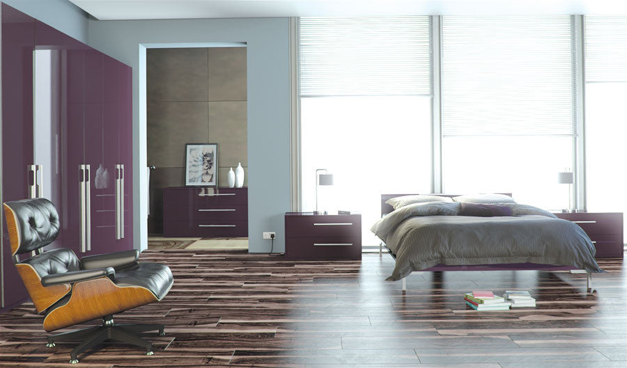 Plum fitted wardrobes