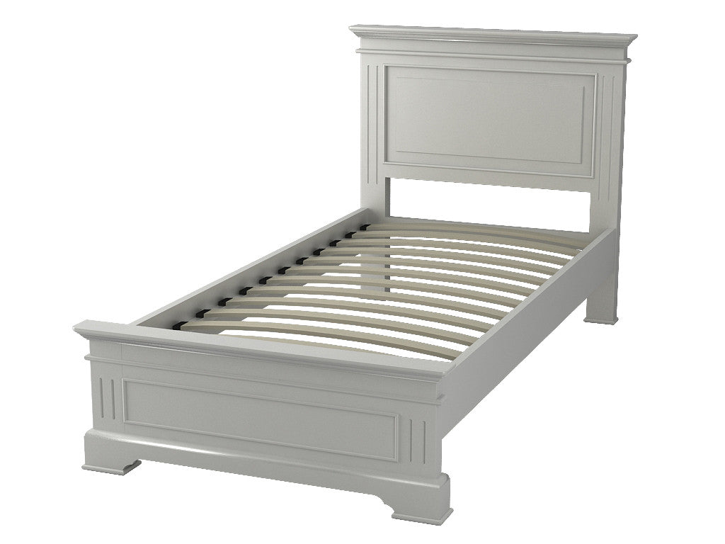 Painted White Single Bed by Cheshire Bedrooms