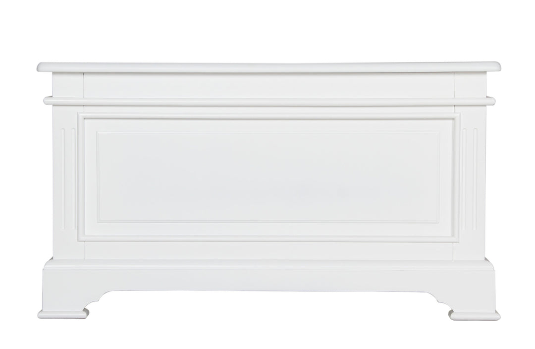 Pure White Bedroom Big Bundle Blanket Box