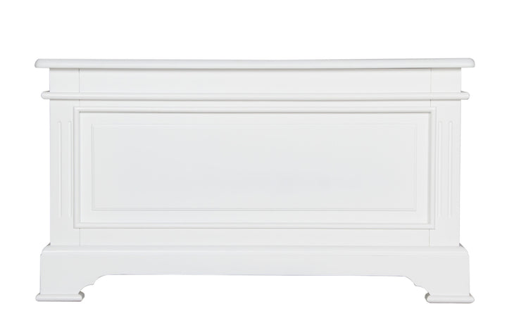 Pure White Bedroom Baby Bundle Blanket Box