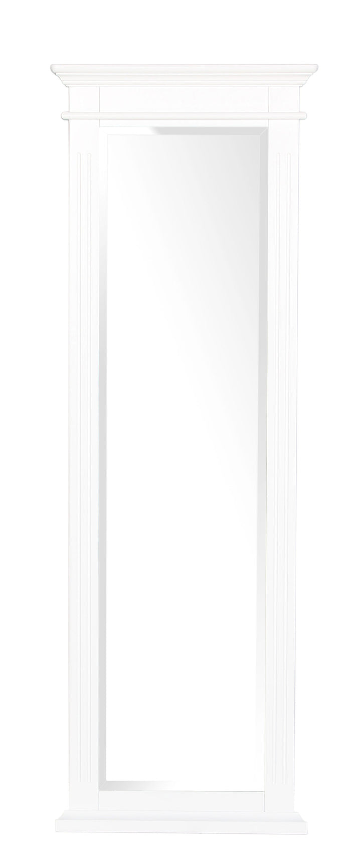 Pure White Cheval Mirror