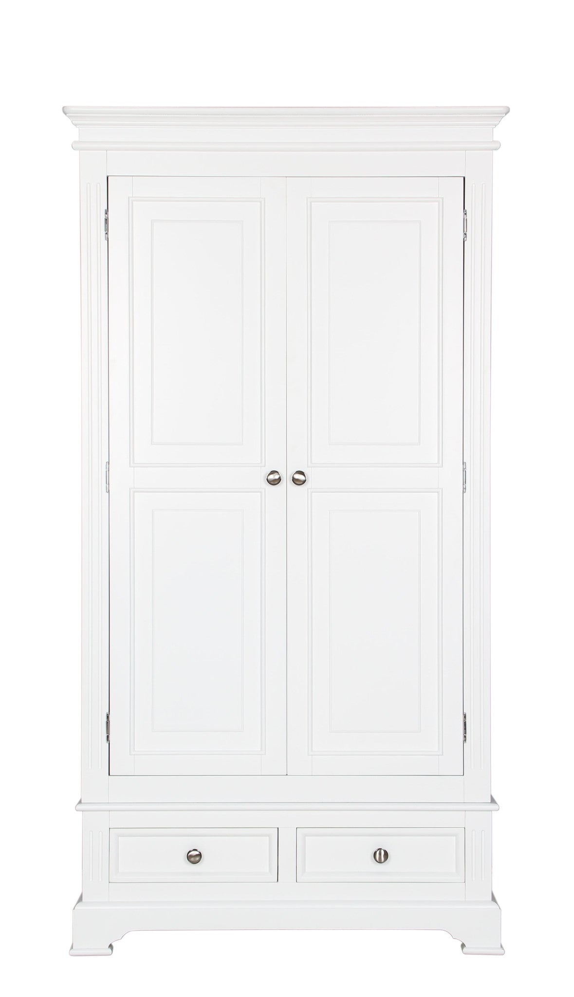 Pure White 2 Door Wardrobe