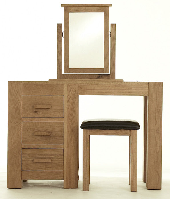 Bold Oak Dressing table and stool