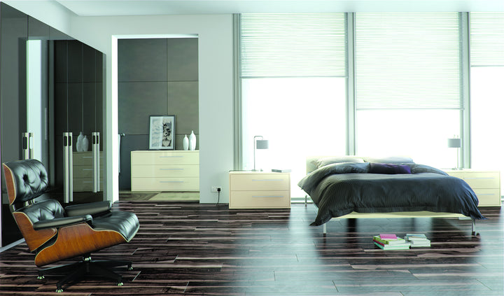 Cocolate & Cream Fitted Bedroom