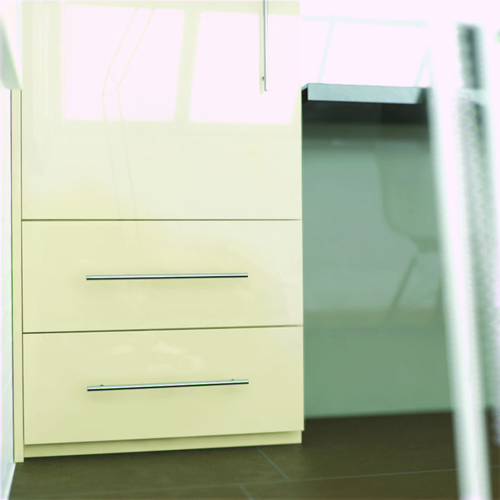 Cream Draws under unit