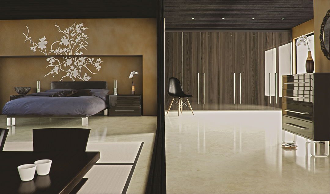 Japanese Pear Contemporary Wardrobes