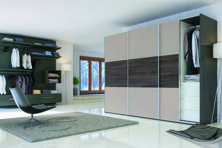 Urban Cashmere & Mali Wenge Glidor wardrobe