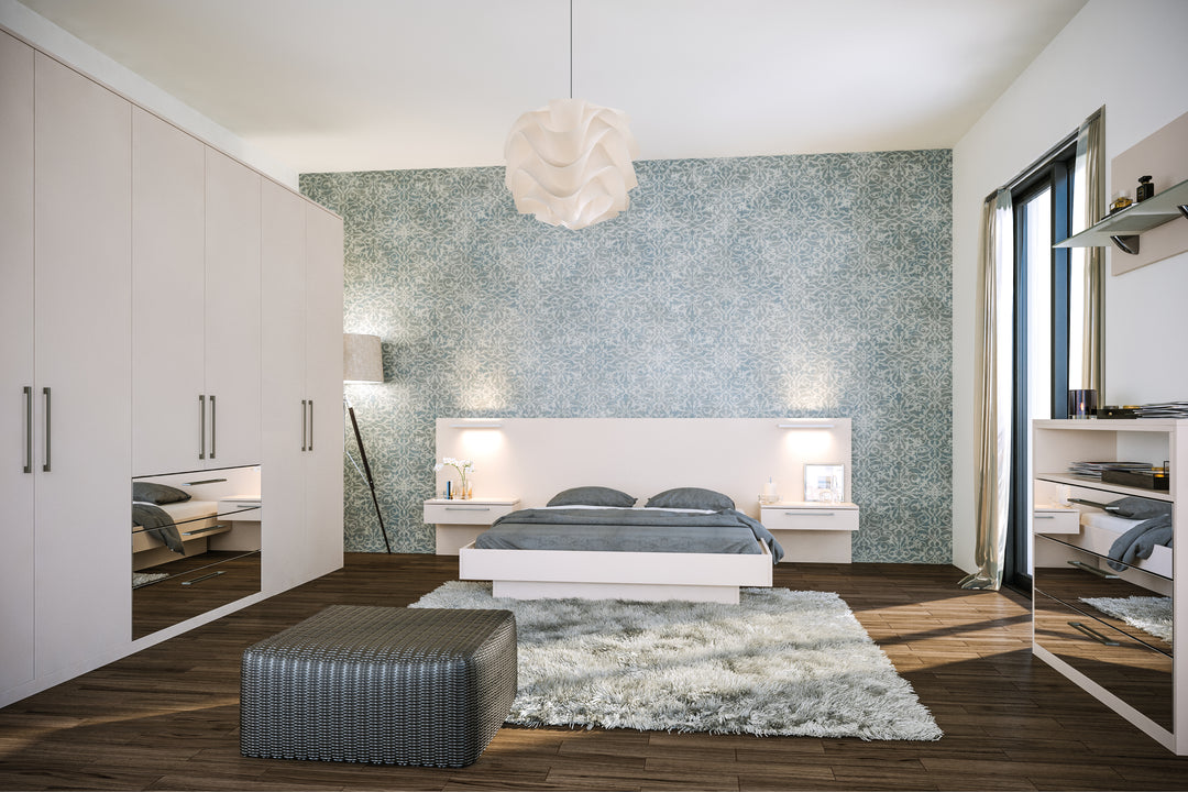 Super matt cashmere wardrobes and furniture