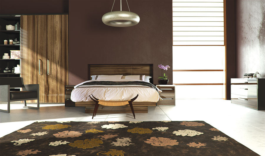 Noce Marino fitted wardrobes