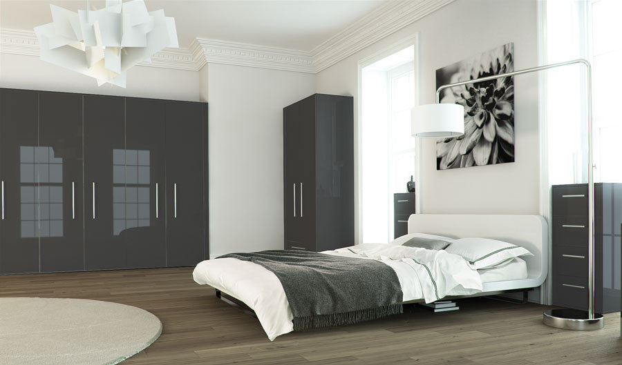 Metallic Grey Bedroom Furniture